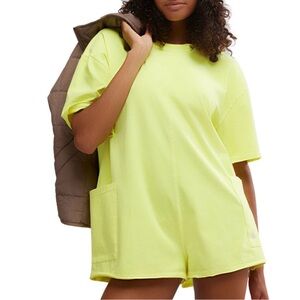 Free People FP Movement Hot Shot Tee Romper